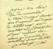 Lettre autographe sign&eacute;e. Jean-Joseph Mira dit Brunet (1766-1853), acteur comique, directeur de th&eacute;&acirc;tre. 