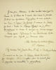 Lettre autographe sign&eacute;e &agrave; Fran&ccedil;ois Buloz. Ferdinand, baron d'Eckstein (1790-1861), philosophe, &eacute;crivain danois, orientaliste, actif en France. 