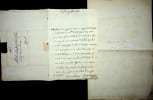 Lettre autographe sign&eacute;e &agrave; Giovanni Andrea Barotti. Francesco Masotti (1699-1771), j&eacute;suite italien, pr&eacute;dicateur estim&eacute;. 
