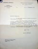 Lettre sign&eacute;e. Maurice Schumann (1911-1998), homme d'&eacute;tat, &eacute;crivain, membre de l'Acad&eacute;mie fran&ccedil;aise. 