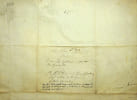 Pi&egrave;ce sign&eacute;e. Jean Charton (?-1724), moine pr&eacute;montr&eacute;, abb&eacute; de l'abbaye de Rang&eacute;val (Meuse, Lorraine) de 1692 &agrave; 1724, &agrave; l'origine des am&eacute;nagements ...