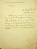 Lettre autographe sign&eacute;e &agrave; Dupin ain&eacute;. Jean-Baptiste Lafon (1764-1849), m&eacute;decin, chirurgien, directeur de l'hospice des incurables pour femmes &agrave; ...