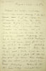 Lettre autographe sign&eacute;e. Charles Timbal (1821-1880), peintre, collectionneur, critique d'art. 