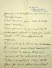 Lettre autographe sign&eacute;e. R.S. Bloomfield (?-1970), membre anglais de la soci&eacute;t&eacute; th&eacute;osophique. 