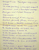Lettre autographe sign&eacute;e. R.S. Bloomfield (?-1970), membre anglais de la soci&eacute;t&eacute; th&eacute;osophique. 