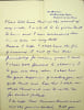 Lettre autographe sign&eacute;e. R.S. Bloomfield (?-1970), membre anglais de la soci&eacute;t&eacute; th&eacute;osophique. 