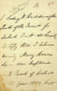 Pi&egrave;ce autographe sign&eacute;e. Sidney Henry Widdrington (1803-1870), pasteur anglais, recteur &agrave; Walcot (Bath) puis &agrave; Saint Michael &agrave; Londres.