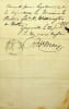 Pi&egrave;ce autographe sign&eacute;e. Sidney Henry Widdrington (1803-1870), pasteur anglais, recteur &agrave; Walcot (Bath) puis &agrave; Saint Michael &agrave; Londres.