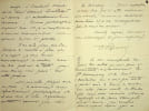 Lettre autographe sign&eacute;e (lot de 3). L&eacute;on-Alexandre Rapenne (1876-1961), g&eacute;n&eacute;ral, alors colonel du 152e R.I. &agrave; Colmar. 