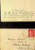 Carte autographe . Jean-Louis Goarnisson (1897-1981), m&eacute;decin, pr&ecirc;tre, homme politique, tr&egrave;s actif en Haute-Volta (Burkina Faso). 