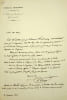 Lettre autographe sign&eacute;e. Edouard Thierry (1813-1894), &eacute;crivain, administrateur de la Com&eacute;die-Fran&ccedil;aise, conservateur de la biblioth&egrave;que de l'Arsenal. ...