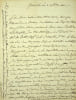 Lettre autographe sign&eacute;e &agrave; Olympe de Bianchi. Louis-Joseph de Morard d'Arc&egrave;s (1766-1845), marquis, page du comte d'Artois, capitaine de cavalerie.