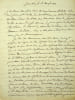 Lettre autographe sign&eacute;e &agrave; Olympe de Bianchi. Louis-Joseph de Morard d'Arc&egrave;s (1766-1845), marquis, page du comte d'Artois, capitaine de cavalerie.