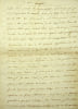 Lettre autographe &agrave; Olympe de Bianchi. Louis-Apollinaire de La Tour du Pin-Montauban (1744-1807), &eacute;v&ecirc;que de Nancy, archev&ecirc;que d'Auch puis de Troyes. 