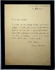 Lettre autographe sign&eacute;e &agrave; L&eacute;o Pold&egrave;s. Henri Barbusse (1873-1950), &eacute;crivain, homme politique, prix Goncourt 1916. 