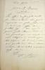 Lettre autographe sign&eacute;e. Francesco Tamagno (1850-1905), t&eacute;nor italien ayant eu un tr&egrave;s grand succ&egrave;s en Europe et en Am&eacute;rique, cr&eacute;ateur du r&ocirc;le ...
