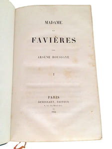 MADAME DE FAVIERES (et autres contes).