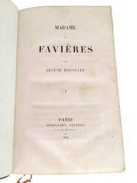 MADAME DE FAVIERES (et autres contes).