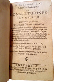 CONSUETUDINES FLANDRIAE ALIARUMQUE GENTIUM...