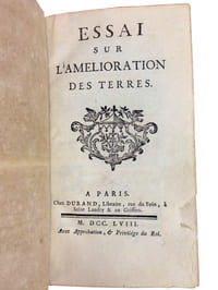 ESSAI SUR L'AMELIORATION DES TERRES.