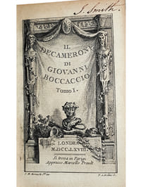 "IL DECAMERONE".