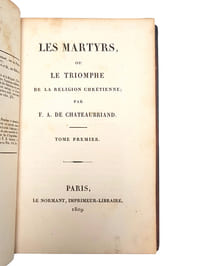 "LES MARTYRS, OU LE TRIOMPHE DE LA RELIGION CHRETIENNE".