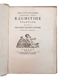"DELLA CURA DEI BAMBINI ATTACCATI DALLA RACHITIDE TRATTATO...".