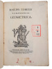 "IOSEPHI TORELLI VERONENSIS GEOMETRICA".. TORELLI GIUSEPPE. (1721-1781)
