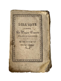 "L'ARTE DI METTERE LA PROPRIA CRAVATTA IN TUTTE LE FOGGIE CONOSCIUTE E DI USO INSEGNATA IN SEDICI LEZIONI... OPERA INDISPENSABILE A TUTTI I NOSTRI FASHIONABLES..."