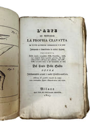 "L'ARTE DI METTERE LA PROPRIA CRAVATTA IN TUTTE LE FOGGIE CONOSCIUTE E DI USO INSEGNATA IN SEDICI LEZIONI... OPERA INDISPENSABILE A TUTTI I NOSTRI FASHIONABLES..."