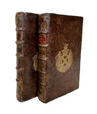 "LES OEUVRES DE MR POISSON. DIVISEES EN DEUX TOMES, SECONDE EDITION, CORRIGEE & AUGMENTEE"