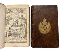 "LES OEUVRES DE MR POISSON. DIVISEES EN DEUX TOMES, SECONDE EDITION, CORRIGEE & AUGMENTEE"