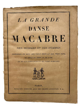 "LA GRANDE DANSE MACABRE DES HOMMES ET DES FEMMES...".. undefined
