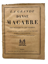 "LA GRANDE DANSE MACABRE DES HOMMES ET DES FEMMES...".
