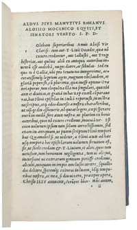 “C. PLINII SECUNDI NOVOCOMENSIS EPISTOLARU LIBRI DECEM, IN QUIBUS MULTAE HABENTUR EPISTOLAE NON ANTE IMPRESSAE…”.