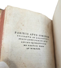 "DIVI PAULI APOSTOLI EPISTOLAE, BREVISSIMIS & FACILISSIMIS SCHOLIIS PER IOANNE(M) GAGNEIU(M) PARISINUM THEOLOGUM CHRISTIANISSIMI FRANCORU(M) REGIS ECCLESIASTEN & DOCTOREM ILLUSTRATAE".