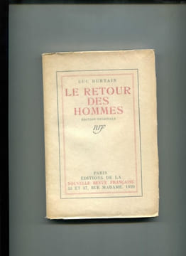 Le retour des hommes. DURTAIN (Luc)