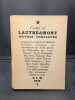 Oeuvres compl&egrave;tes du Comte de Lautr&eacute;amont contenant Les Chants de Maldoror -les  Po&eacute;sies - les Lettres -une introduction par Andr&eacute; Breton. LAUTREAMONT ...