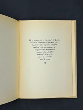 Oeuvres complètes du Comte de Lautréamont contenant Les Chants de Maldoror -les Poésies - les Lettres -une introduction par André Breton. LAUTREAMONT ...