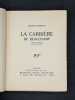 La carri&egrave;re de Beauchamp. MEREDITH ( George ) 