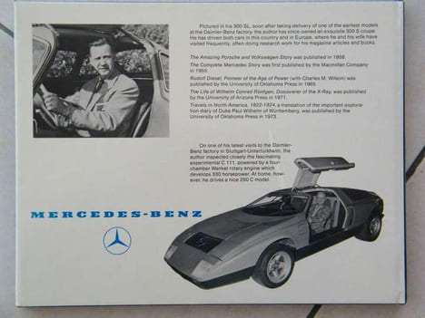 Mercedes-Benz 300 SL W198 GULL WING 1954 / 1963. Nitske Robert 