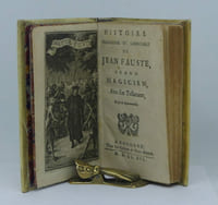 Histoire prodigieuse et lamentable de Jean Fauste, grand magicien, avec son testament et sa vie epouventable