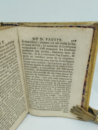 Histoire prodigieuse et lamentable de Jean Fauste, grand magicien, avec son testament et sa vie epouventable