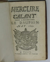 Mercure Galant mars et mai (may) 1693