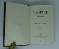 Le Vampire. Roman fantaisiste