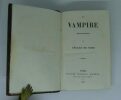 Le Vampire. Roman fantaisiste. DE SORR (Angelo)