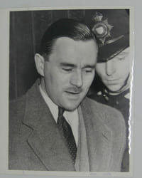 John George Haigh, le vampire de Londres, deux photographies.