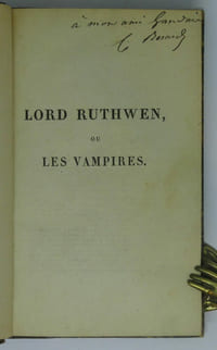 Lord Ruthwen, ou les vampires
