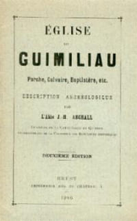 Eglise de Guimiliau, porche, calvaire, baptisphère, etc.