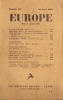 Revue Europe n° 136 avril 1934
. Collectif